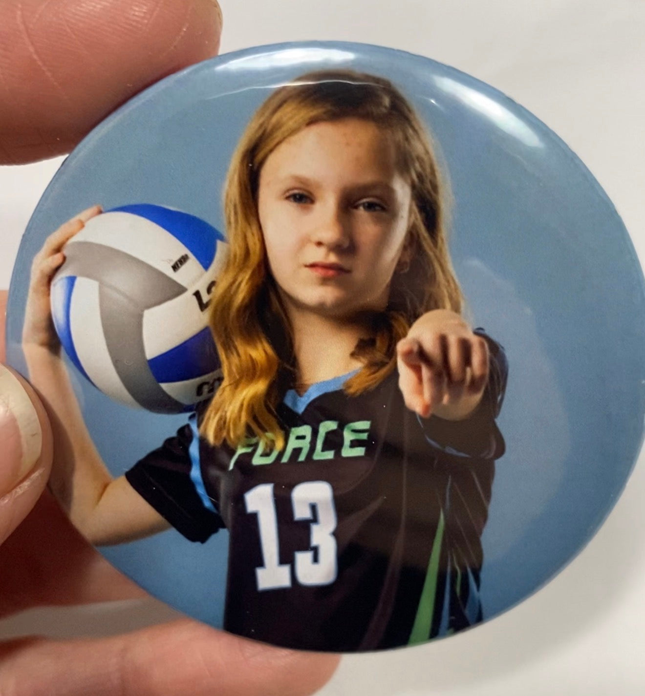 Custom Pin Back Button 2.25"