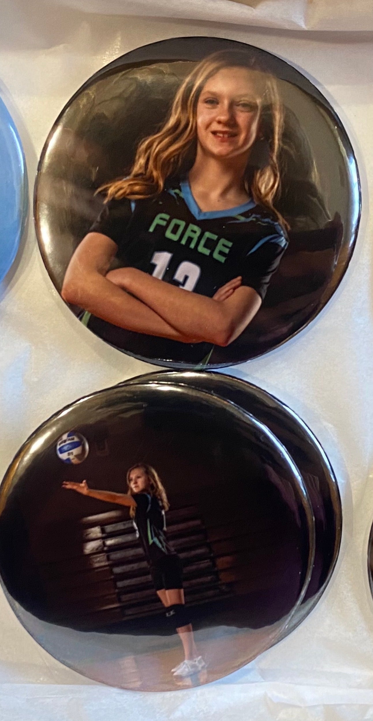 Custom Pin Back Button 2.25"