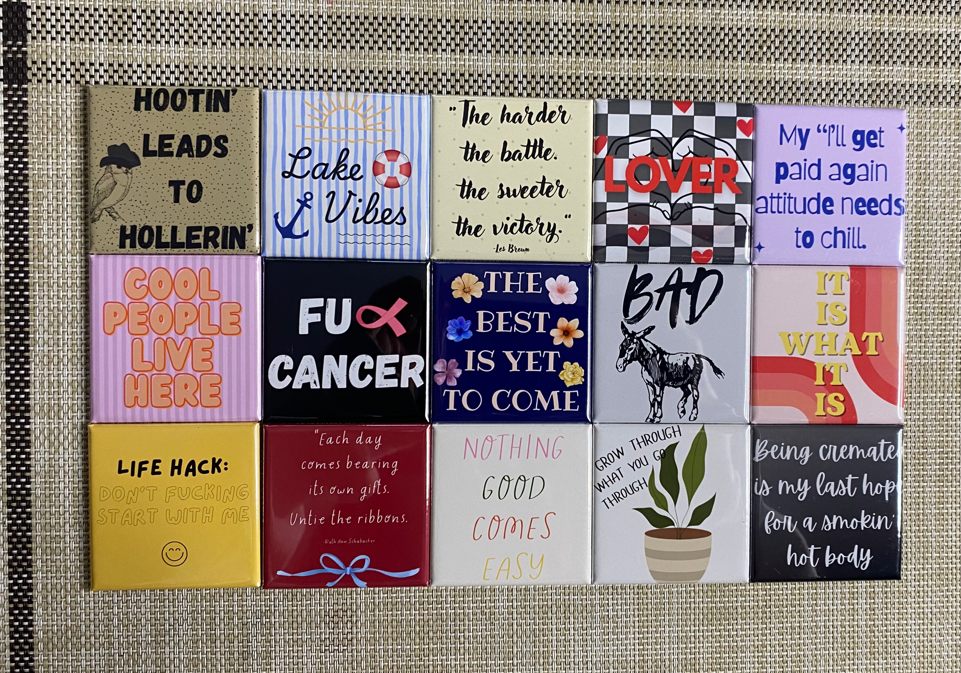 Premade Magnets - 2"x 2"