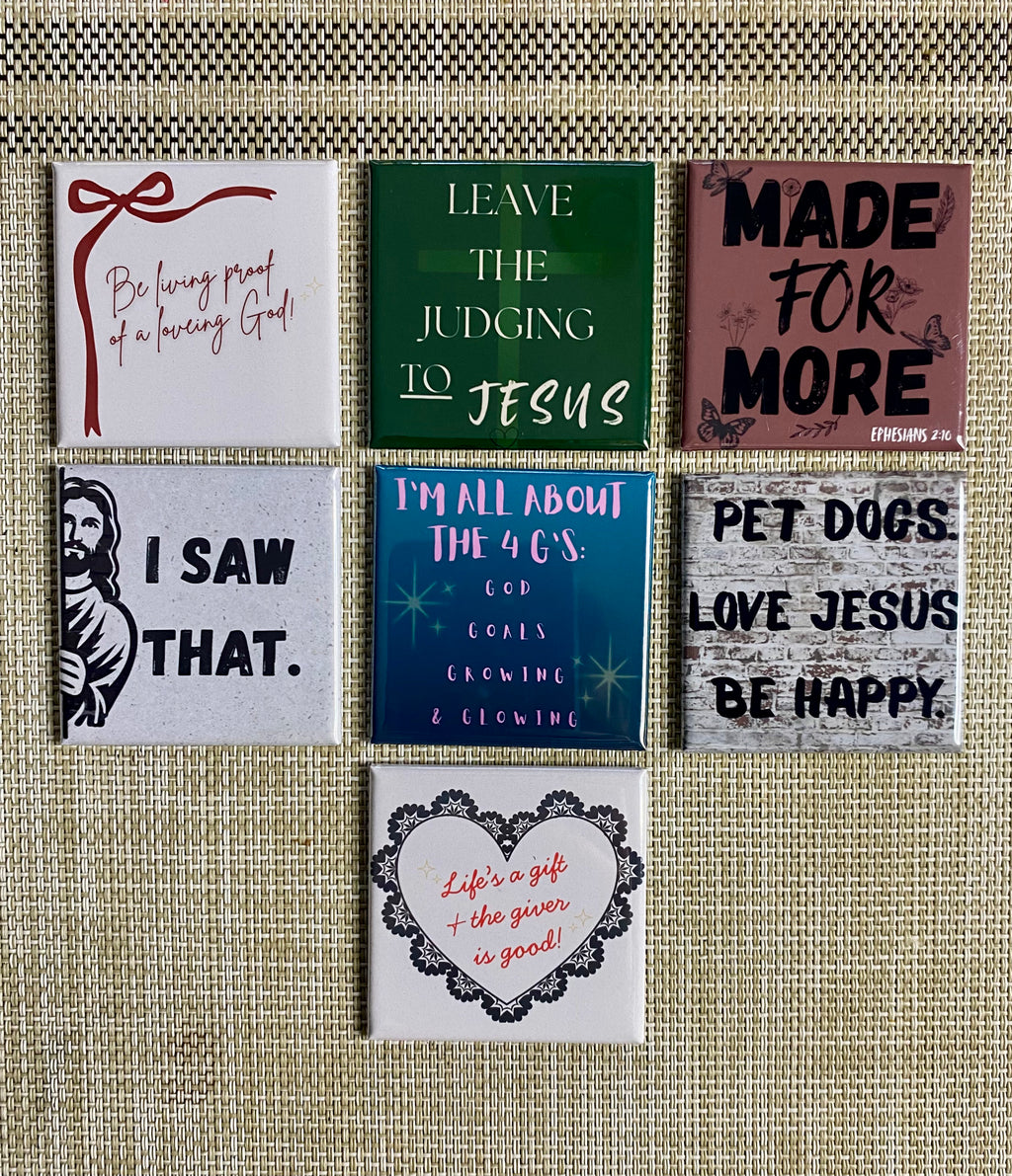 Premade Magnets - 2"x 2"