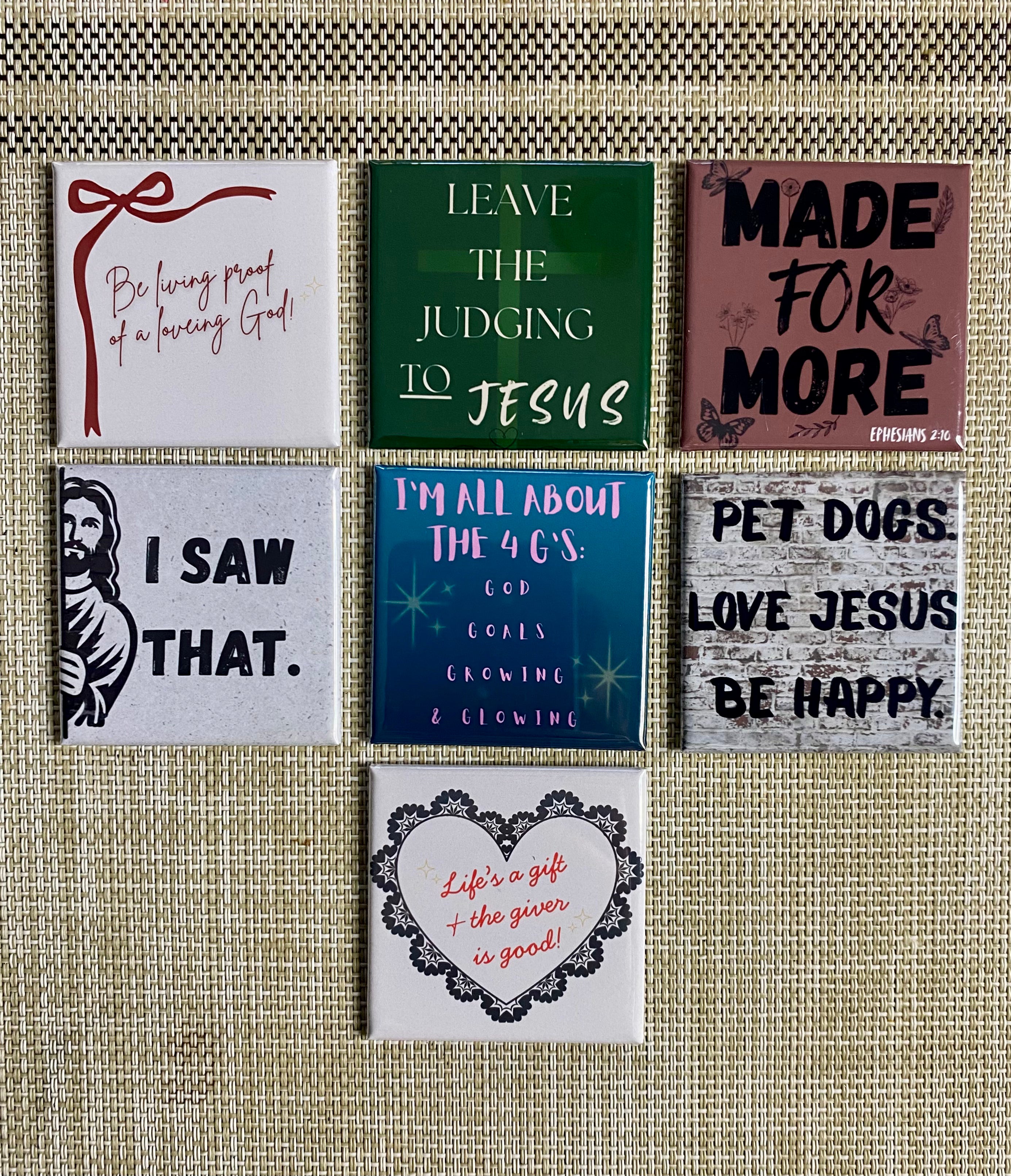 Premade Magnets - 2"x 2"