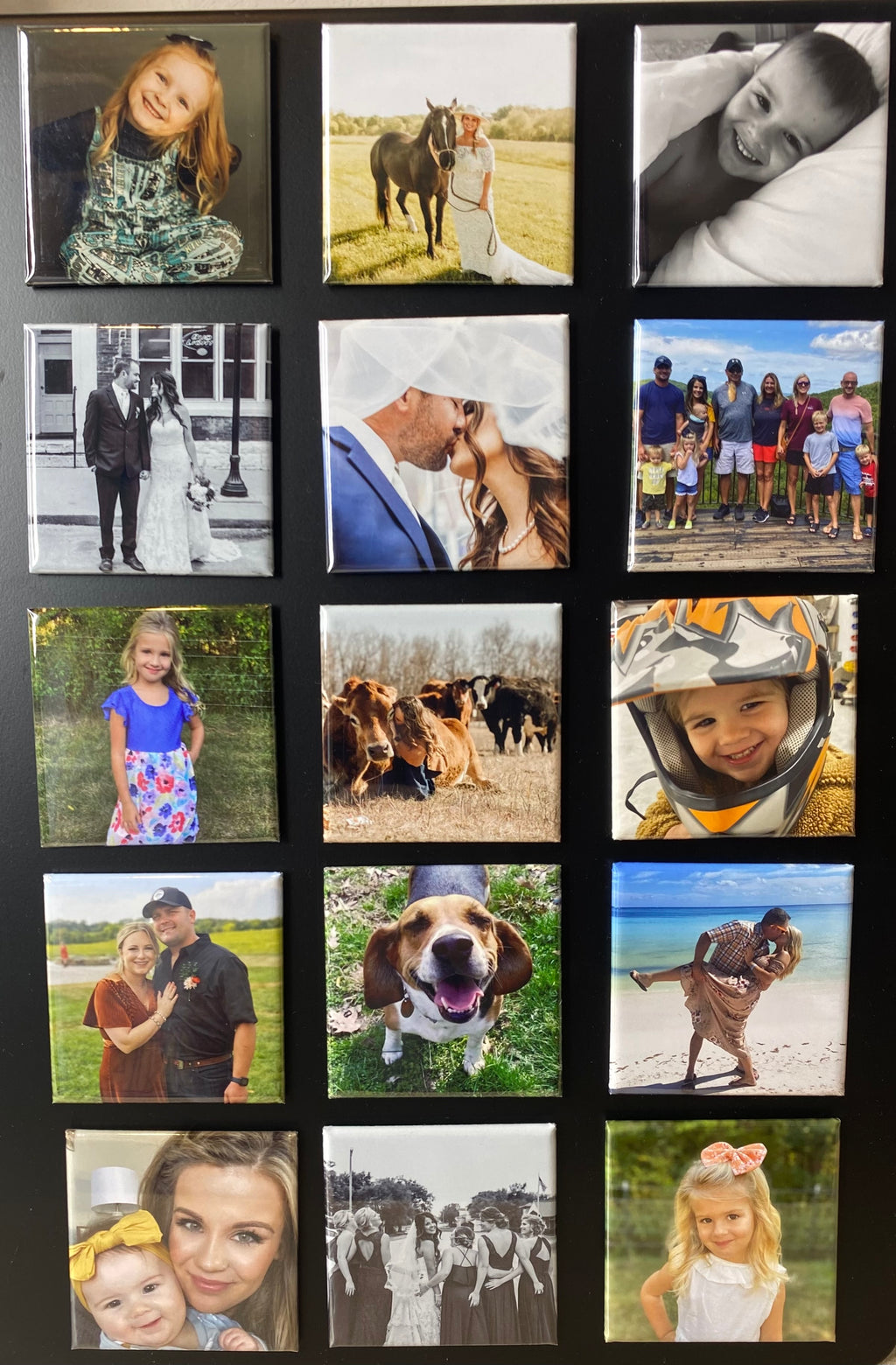 Custom Photo Magnets - 2"x 2" Square